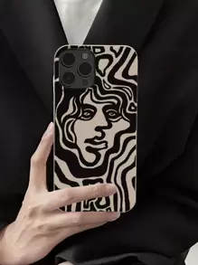 Funda para teléfono con gráfico de figura compatible con iPhone15/15Plus/15Pro/15Promax - Multicolor - Ver 3