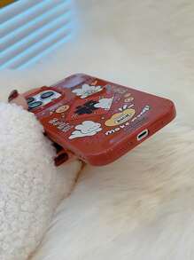 Cartoon Rabbit Print Phone Case