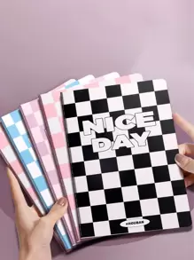 1 Máy Tính Xách Tay Họa Tiết Kẻ Sọc Ngẫu Nhiên - Nhiều màu - Xem 1