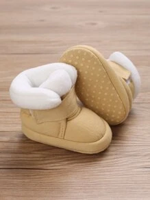 Bebé Botas de nieve con forro térmico - Albaricoque - Ver 2