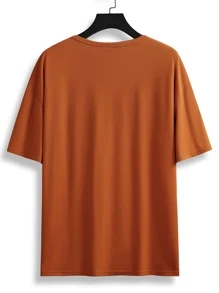 Manfinity Homme Men Color Block Pocket Patched Tee - Multicolor - View 2