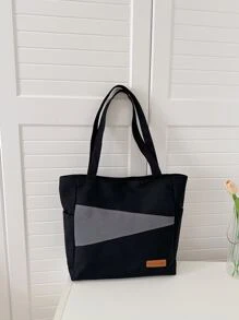New Arrival Large Capacity Casual And Versatile Commuter Tote Bag For Women - Black - View 1
