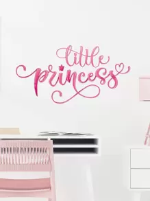 BRUP 1pc Princess Themed Wall Sticker, Stickers, Wall Decal, Vinyl Decal For Home Decorations, Spring Decoration Items Refresh Your Home, Rama Decoration Stickers