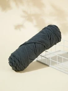 Sợi tự làm 1skein - Màu xám đen - Xem 1