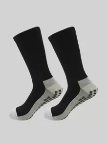 1pair Anti-slip Sports Socks - Multicolor - View 1