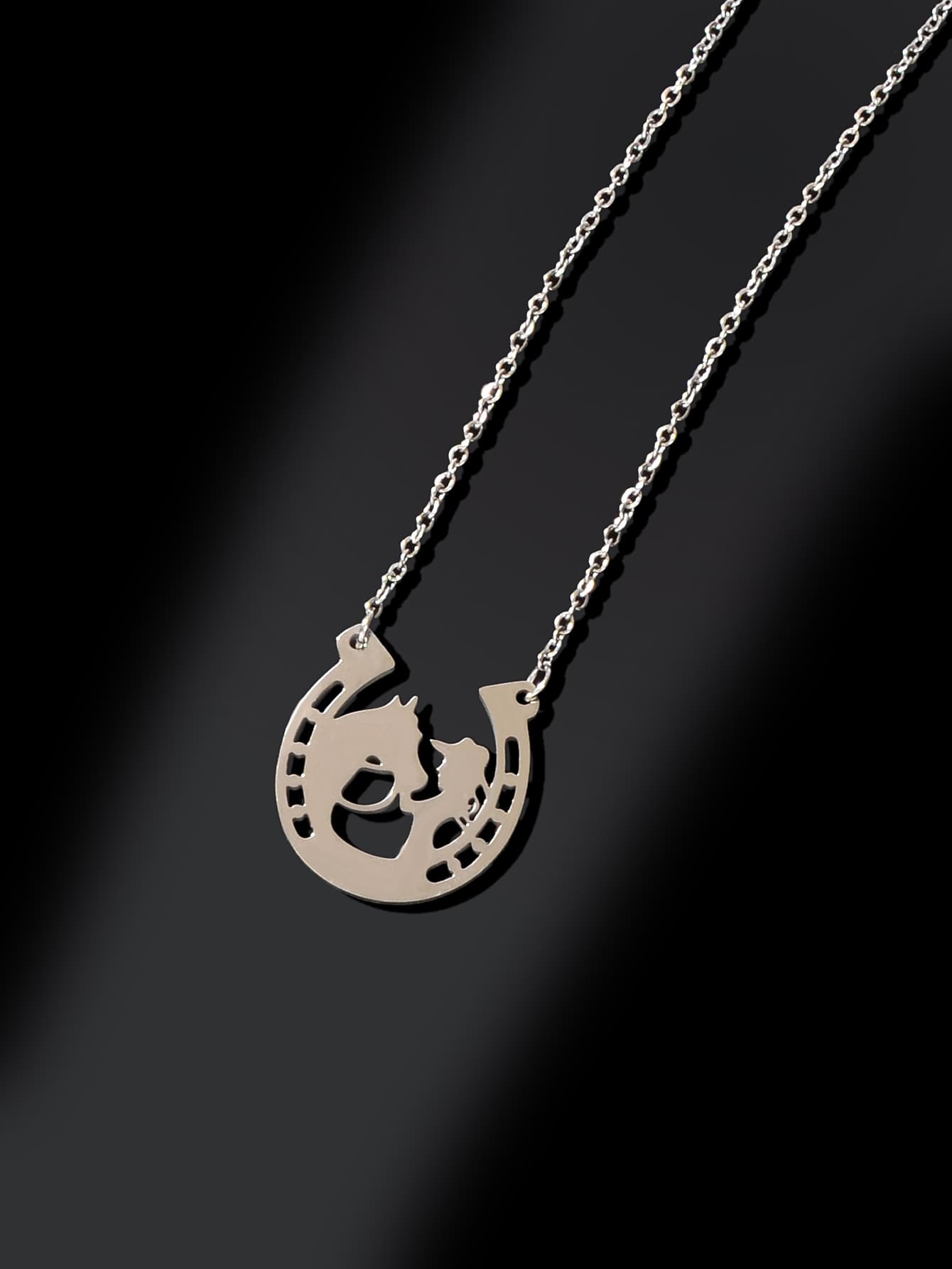 Vòng cổ ngựa - Bạc - Xem 1