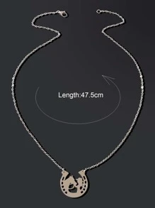 Vòng cổ ngựa - Bạc - Xem 4