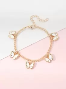 Chicas Pulsera con accesorio de mariposa - Multicolor - Ver 1