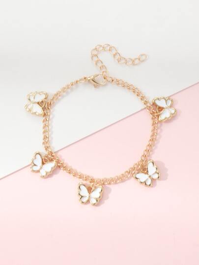 Chicas Pulsera con accesorio de mariposa