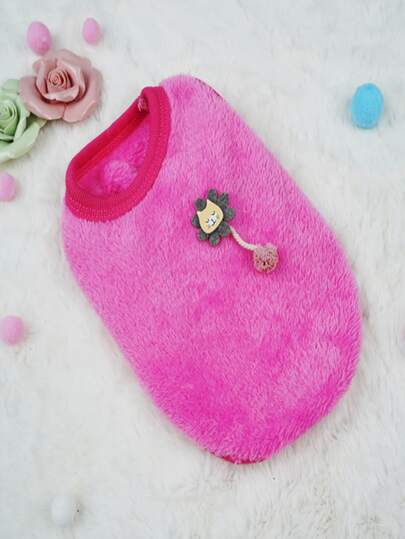 Débardeur pour animaux de compagnie à lion