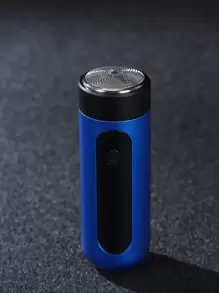 1入組男士電動鬍鬚修剪工具 - 藍色 - 查看 1
