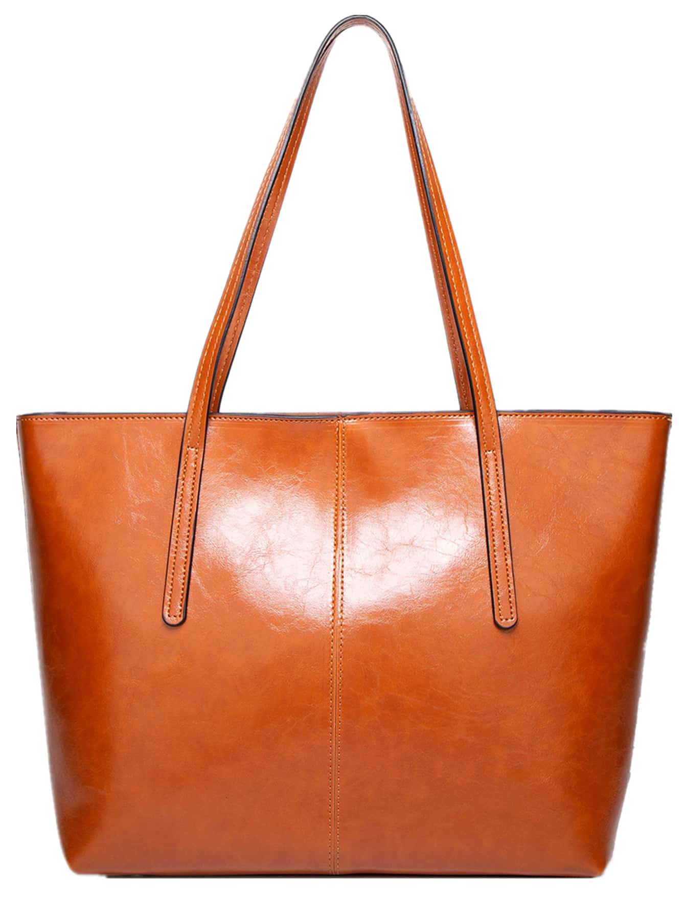 Túi Tote Đeo Vai Thiết Kế Cổ Điển, Quà Tặng Ngày Của Mẹ Cho Mẹ - màu nâu - Xem 1