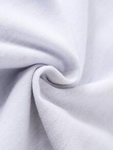 Boys Bear & Letter Graphic Tee - White - View 4