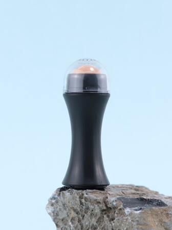 1 件吸油火山滚轮，火山滚球，适用于面部，便携式可重复使用控油，即时效果，去除油性皮肤多余油光