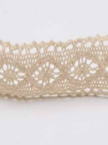 1roll Hollow Out DIY Sewing Trim - Beige - View 5