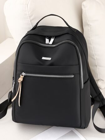 防水,輕便前拉鏈功能背包適用於青少年女孩女士大學學生,白領工人完美適用於學校,大學,工作,商業,通勤,返校
