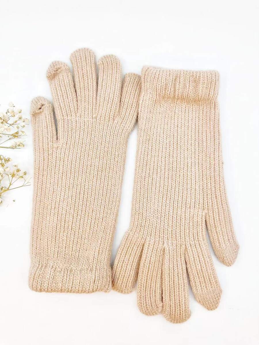 Minimalist Solid Gloves - Multicolor - View 1