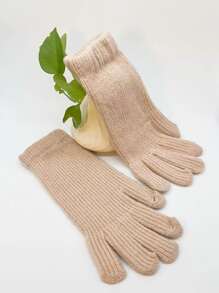 Minimalist Solid Gloves - Multicolor - View 3