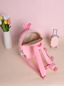 Metoo/Tiramitu 1 Pieza Mochila De Forma De Corazón Encantadora Con Cerradura Eléctrica De Material Súper Suave De  Jibao, Estilo Princesa, Para Niños - Rosa vieja - Ver 7