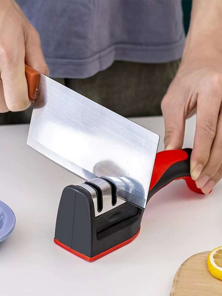 1 ชิ้น สุ่ม จัดส่ง ครัวเรือน มัลติฟังก์ชั่น ที่ลับมีด สาม หรือ สี่ ถือได้ ที่ลับมีด , ครัว เร็ว - มัลติคัลเลอร์ - ดู 7