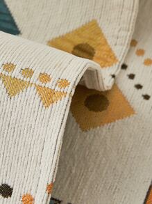 1入組幾何樣式沙發巾 - 彩色 - 查看 7