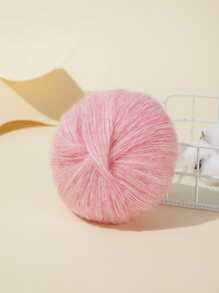 1 Ball Solid DIY Yarn - Baby Pink - View 1
