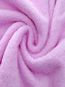 1pc Random Color Bath Towel Or Towel, Simple Soft Towel For Bathroom - Multicolor - View 3