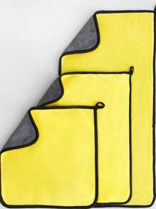 3pcs Car Cleaning Cloth - Multicolor - View 4