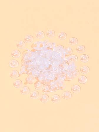 100入組柔軟矽膠飛碟形耳塞