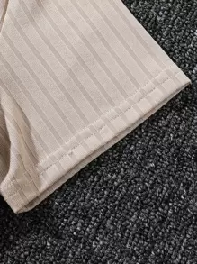 Chicas Camiseta tejido de canalé & Pantalones acampanados