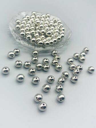 100入組8mm釘珠DIY首飾配件