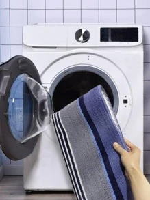 Striped Anti-slip Door Mat - Multicolor - View 6