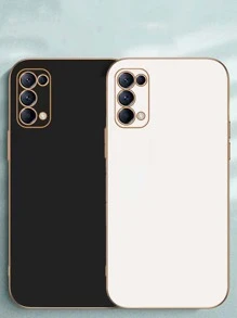 2pcs Minimalist Phone Case - Multicolor - View 1