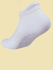 FLSHMCEN Sports Outdoor 3pairs Breathable Sports Socks - White - View 3