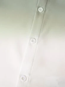 SHEIN Young Boy Casual Grey Gradient Short Sleeve Shirt, Perfect For Summer Travel - Multicolor - View 4