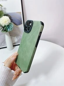 Funda para móvil con textura - Verde Oliva - Ver 6