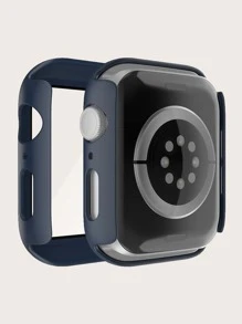 Jednokolorowe etui i folia 2 w 1 kompatybilne z Apple Watch