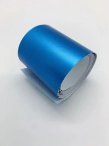 1 pieza Adhesivo para coche minimalista - azul real - Ver 2