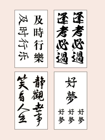 Tattoo Sticker Kits, 4 Sheets Chinese Character Pattern Temporary Tattoos For Women, Tattoo Stickers Adults, Realistic Tattoo Chinese Character Pattern, For Women And Girls
