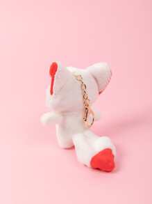 Fox Decor Bag Charm Little Fox Keychain Car Charm Creative Gift Bag Accessories Gifts Valentine'S Day Stylish For Teen Girls Women College Students Teacher White-Collar Workers Rookies & White-Collar Workers Gift Accessories Decor Car Accessories Women Key Chain Charms Therian - Multicolor - View 2