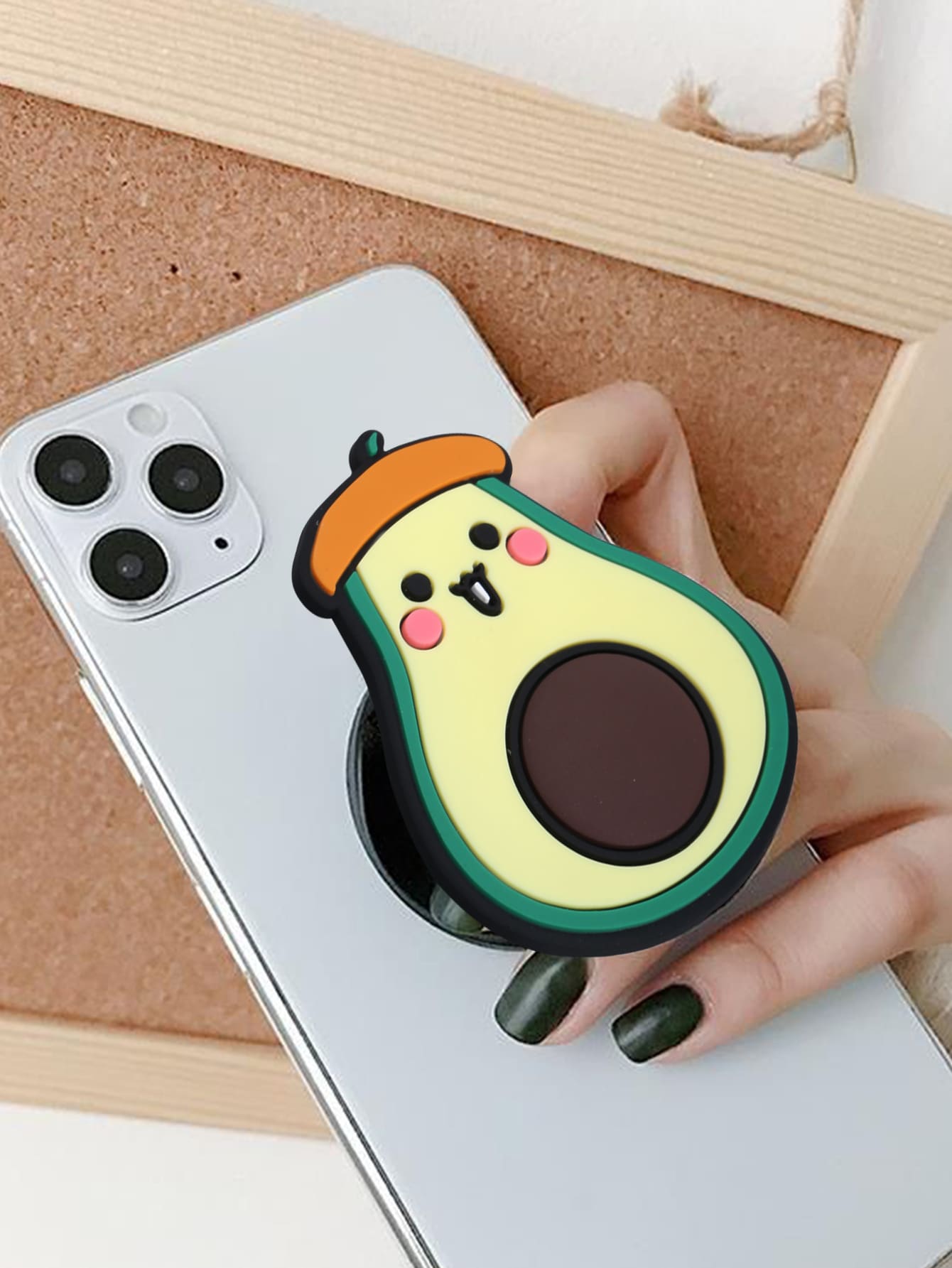 Avocado Decor Stand-Out Phone Holder - Multicolor - View 1