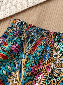 Bebé Pantalones con estampado floral - Multicolor - Ver 3