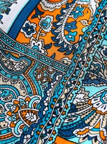 Baby Patchwork Print Trousers - Multicolor - View 5