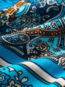 Baby Patchwork Print Trousers - Multicolor - View 3