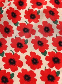 Baby Allover Floral Print Trousers - Multicolor - View 5