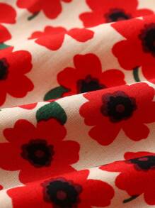 Baby Allover Floral Print Trousers - Multicolor - View 3