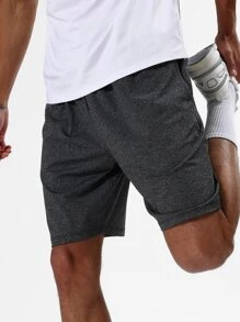 Manfinity Sport Corelite Conjunto deportivo para hombres con camiseta de manga raglán y pantalones cortos, traje atlético, conjunto de pantalones cortos - Multicolor - Ver 7