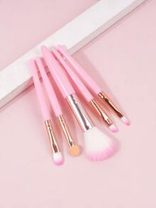 Set de mini brochas de maquillaje para viaje, brochas de maquillaje/cosméticas, set de brochas, kit de brochas de maquillaje, set de brochas de maquillaje, set de maquillaje completo, set de brochas de maquillaje, kit de maquillaje completo, kit de brochas, set de brochas de maquillaje, set de regalo de maquillaje - Rosa - Ver 1