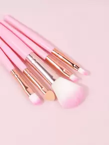 Set de mini brochas de maquillaje para viaje, brochas de maquillaje/cosméticas, set de brochas, kit de brochas de maquillaje, set de brochas de maquillaje, set de maquillaje completo, set de brochas de maquillaje, kit de maquillaje completo, kit de brochas, set de brochas de maquillaje, set de regalo de maquillaje - Rosa - Ver 6