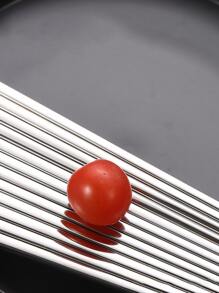 1 双不锈钢筷子、厨房、圣诞礼物 - 銀色 - 查看 3